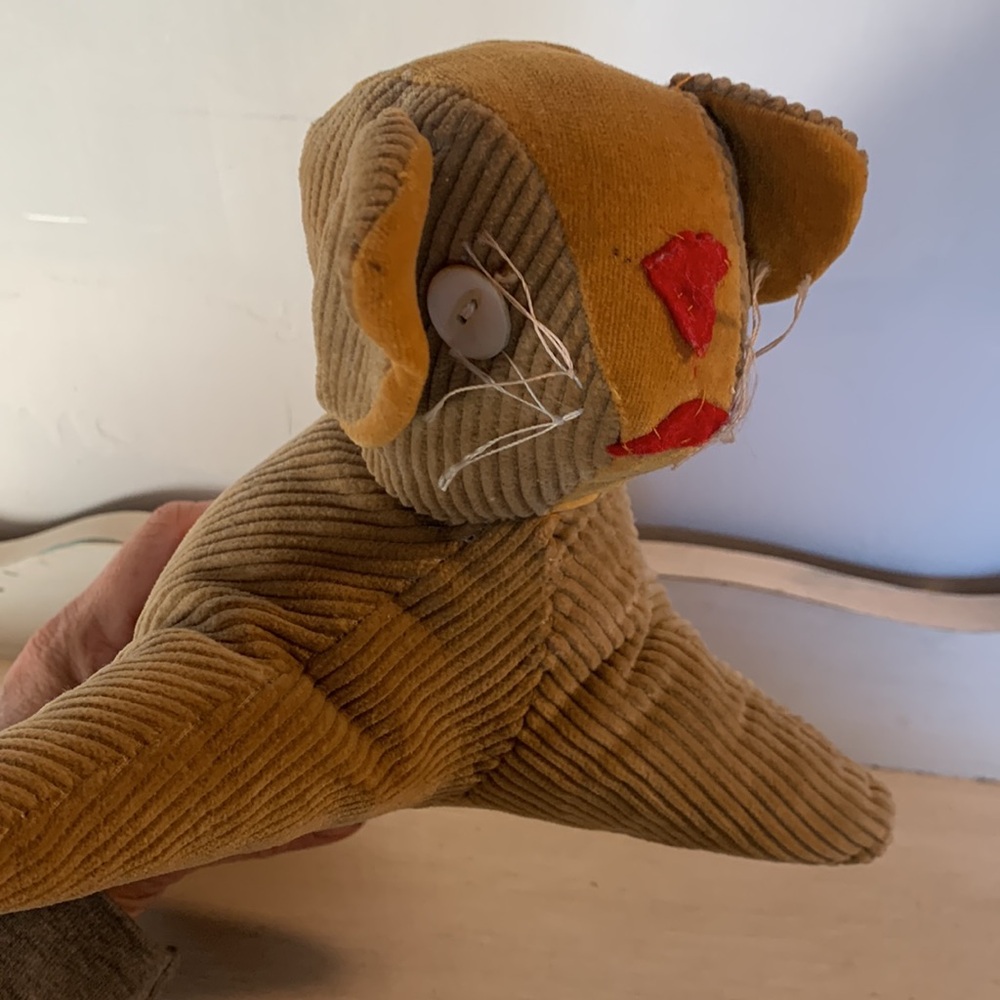 Vintage Handmade Stuffed Cat